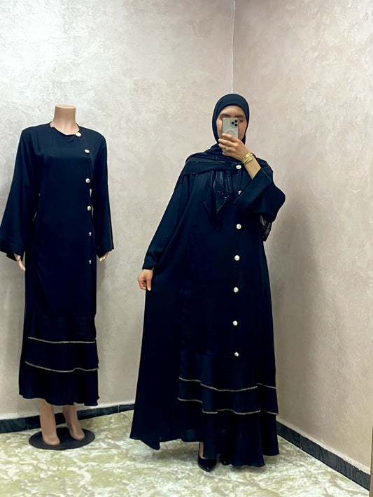 Abaya Nida Royale Noire