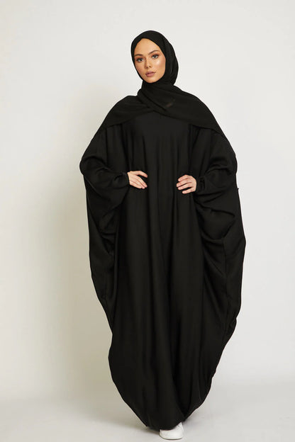 Farasha Fermée – Noir Profond