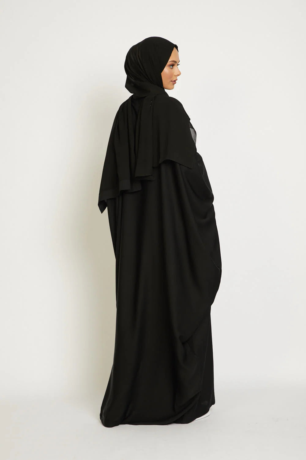 Farasha Fermée – Noir Profond