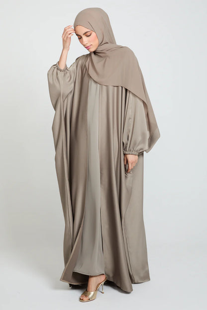 Bisht Ouvert Premium Royale – Desert Sandstone