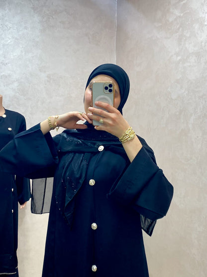 Abaya Nida Royale Noire