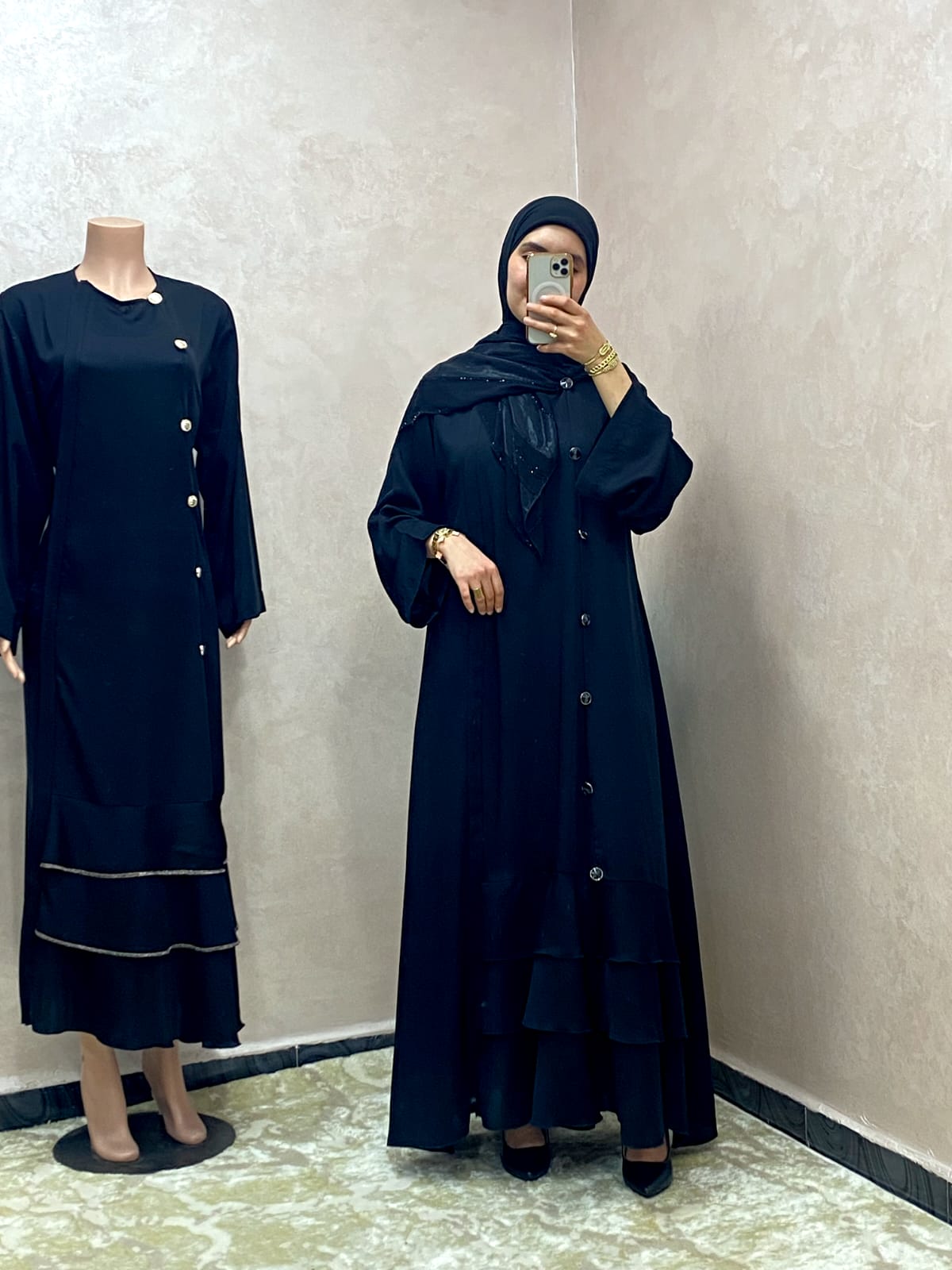 Abaya Nida noire