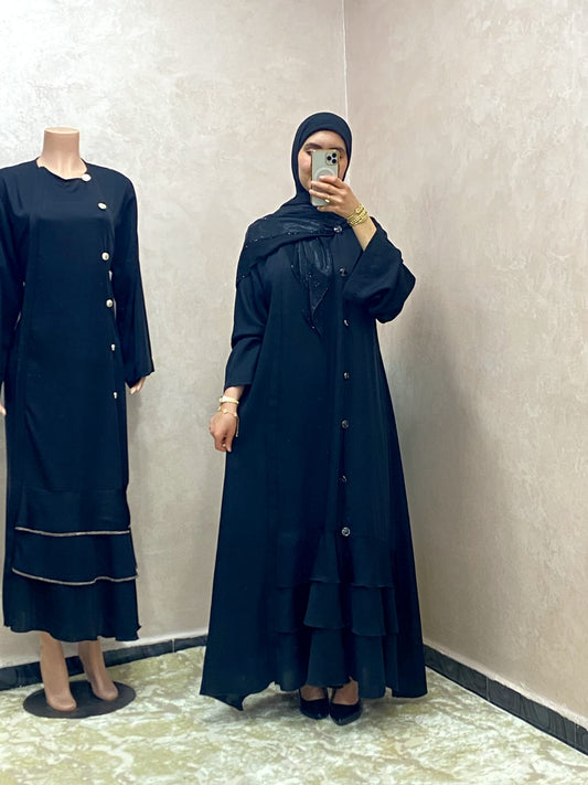 Abaya Nida noire